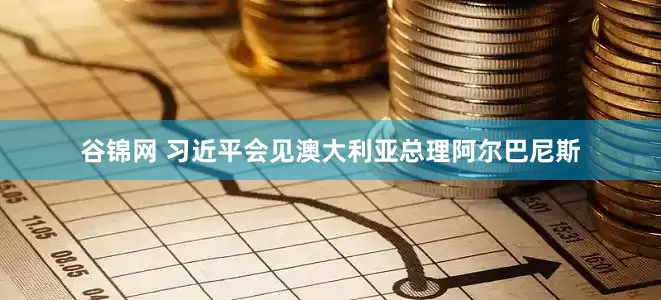 谷锦网 习近平会见澳大利亚总理阿尔巴尼斯